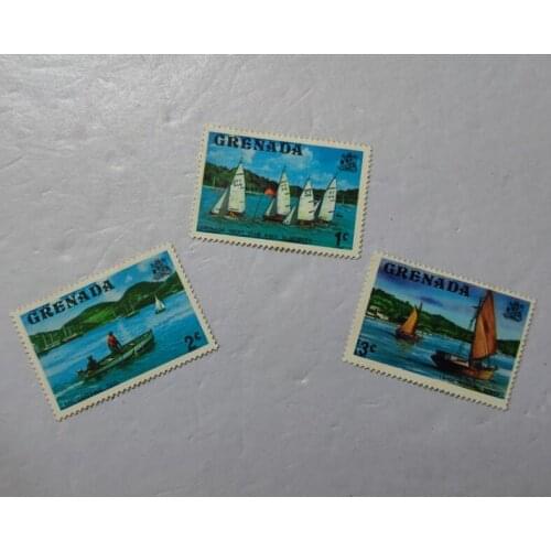 1973 Grenada sailing stamps， China Post Stamps Postage Collection