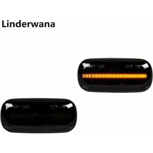 For AUDI A3 S3 8P A4 S4 RS4 B6 B7 B8 A6 S6 RS6 C5 C7 Car LED Turn Signal Side Marker Light Indicator Warning Lights 2pcs