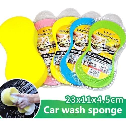 20PCS/set Colored Magic Sponges Car Wash Cleaning Supplies Large Size Cheap Melamine Sponge Brush Dusting Car Cleaing Tools