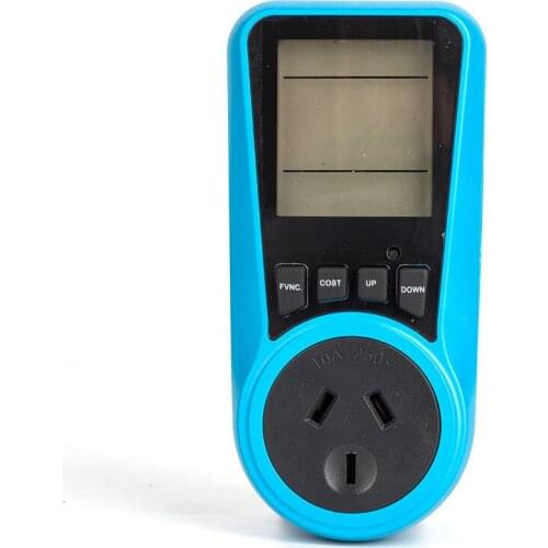 Australian conventional power metering socket electric power monitor intelligent billing socket type meter