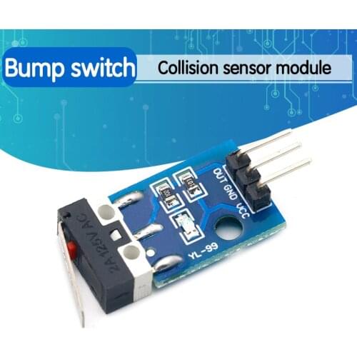 Car Helicopter Crash Collision Sensor Impact Switch Module Robot Model For Arduino with Dupont Cable
