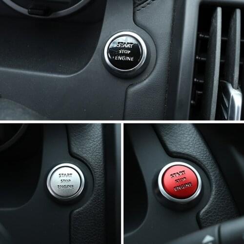 Car Starter Trim For Land Rover Freelander 2 LR2 2007-2015 Car Engine START Button Cover STOP Switch Stickers Car Decoration