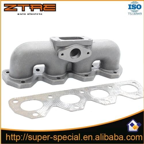 For 97-01 H22A Prelude Type S JDM Cast Iron Manifold T3/T4 flange for 93-01 Hond@ Manifold