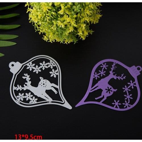 Lantern Christmas deer METAL CUTTING DIES Cut Die Scrapbooking Embossing Paper Craft Album Card Art Cutter Punch Stencils 2020