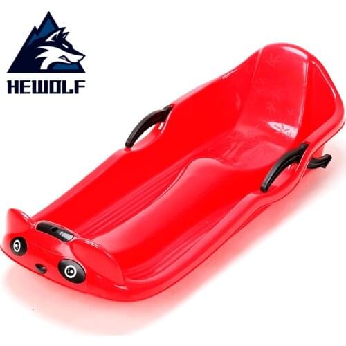 Hewolf Parent-child Adult Double Sand Board Grass Board Snow Sledge Veneer Extra Thick Skis