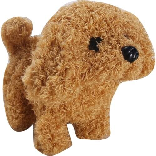 Electric Plush Simulation Display Mold Teddy Corgi Dog Rabbit Tail Wagging Ass Shaking Toy For Children Interesting Robot Gift