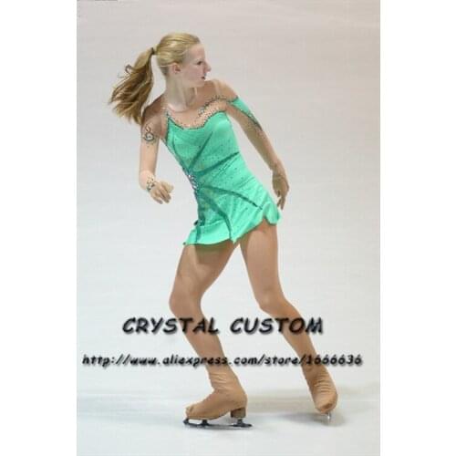 Custom Adult Figure Skating Dresses Graceful New Brand Ice Figure Skating Dresses For Women Competition DR3705