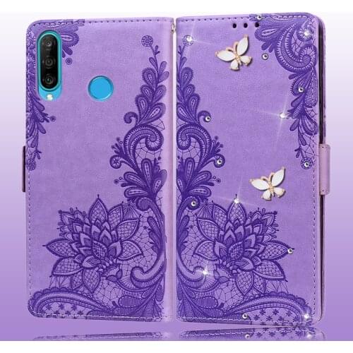 Leather For Huawei P30 Lite Case Flip back Cover Case Huawei P30 lite New Edition Case P30 lite Honor 20 Lite Honor 20s Cover