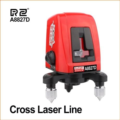 RZ Laser Level 3 Line Red Beam Line 360 Degree Rotary Level Self-leveling Horizontal&Vertical Available Auto Line Laser Level