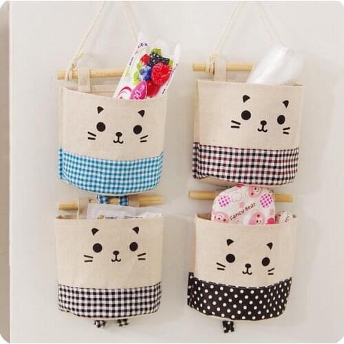 Fluid Systems Cartoon Storage Bag 2 Pcs/Lot Multi-layer Combination Hanging Storage Pockets