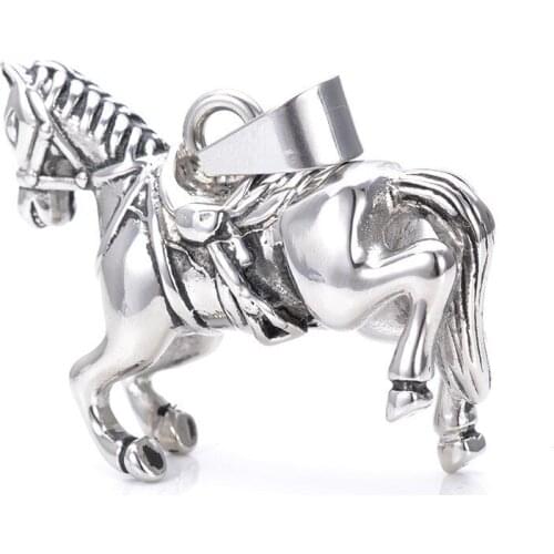 New jewelry pendants Titanium steel dream Pegasus good luck pendant titanium steel