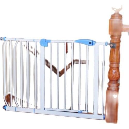 Solid Stair Guardrail Baby Child Safe Gate Pet Isolating Dog Fence Fence Child Safe Iron Baby Safety Fence Baby Stairs