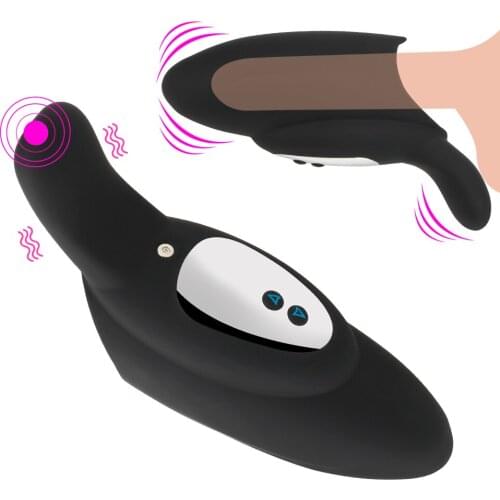 Penis Pump Vibrator Sex Toys for Men Penis Dildo Testicles Double Vibrating Massager Delay Lasting Trainer 10 Speed