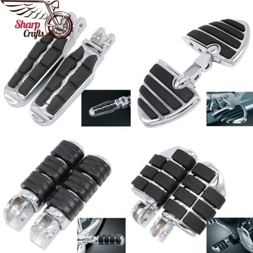 Motorcycle Driver Rider Foot Pegs Footrests For Kawasaki Vulcan VN800 VN900 VN1500 1500A 1500B 1600 Mean Streak Classic Custom