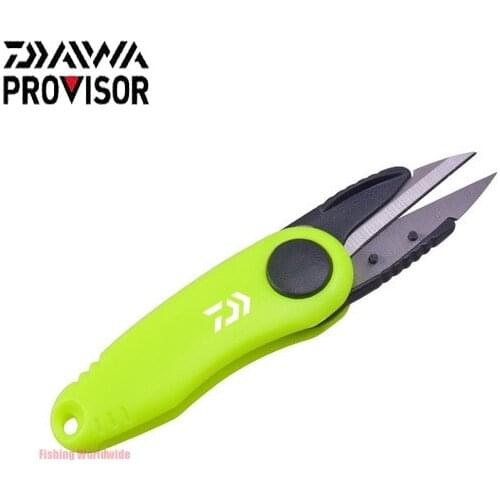 Shrimp-Shaped Stainless Steel Fish Use Scissors Accessories Folding DAIWA Fishing Line Cut Clipper Outdoor DAWA Fishing Tools