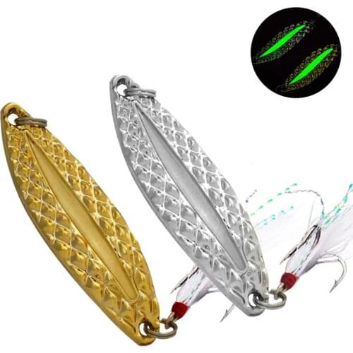 1 PCS Outdoor Fishing Accessories 2.5G/3.5G/5G/7G/10G/15G/20G Metal Reflective Sequin Sinking Rocking Sequin Bait Fishing Tackle