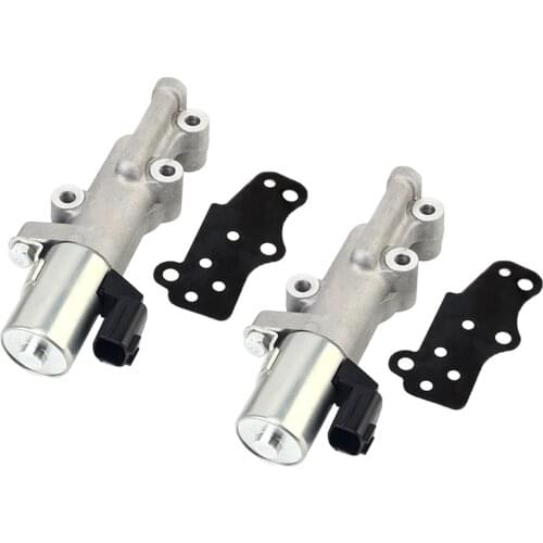 2 Pcs Variable Valve Timing Solenoid VVT Valve Left + Right Fit For Infiniti