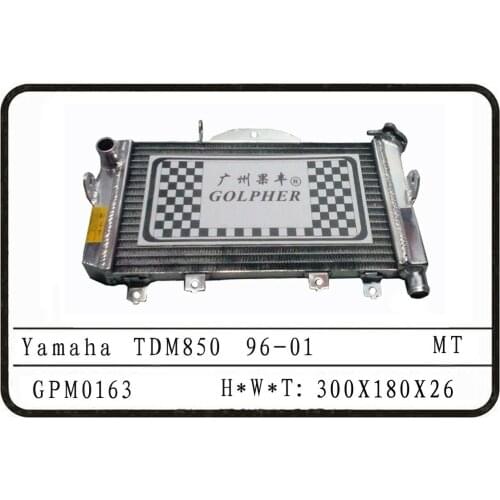 Golpher Aluminium Radiator for Yamaha TDM 850 96-01 Radiator TDM850 4TX
