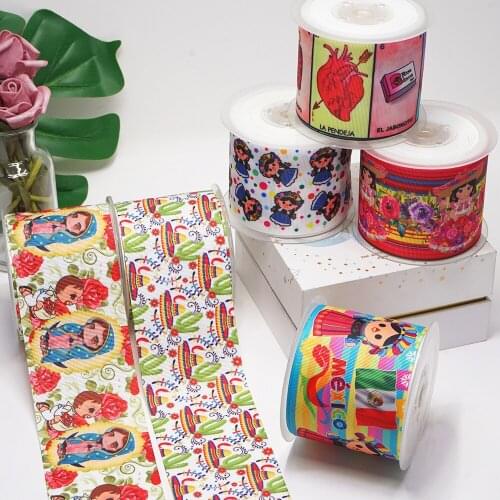 DIY Cartoon Fairy Printed Grosgrain Ribbon For Craft Supplies Sewing Accessories 5 Yards, Planar Resins Mold 10 Pieces. 50340