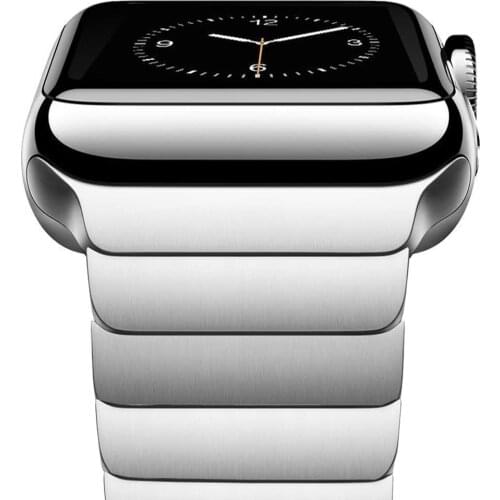 For apple watch band Business bracelet 44mm 42mm watchbands for iwatch strap Series 3 4 5 40mm 38mm Stainless Steel pulseira