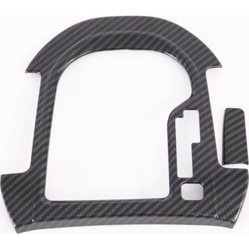 For Kia Forte Cerato k3 2019 2020 Carbon Fiber AT Gear Shift Panel Cover Car Decoration Trim Interior Accessories Car Styling