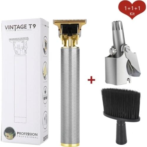 Hair Clipper Electric Hair Trimmer Rechargeable Cordless Shaver Beard Trimmer Professional Hair Cutting Machine Men with Gift