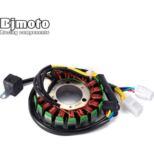 BJMOTO Motorcycle Ignition Stator Coil For Yamaha YFB250 Timberwolf 1994-2000 YFM250 Bear Tracker California 1999-2000