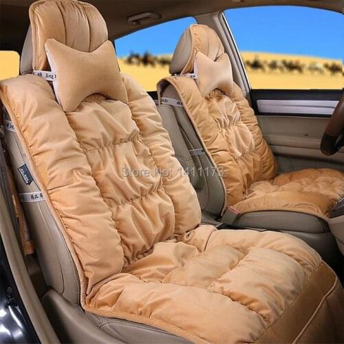 Classic car seat cushion cover set of high quality velvet material Universal seat covers for 5 seat auto seat supports 8PCS/Set