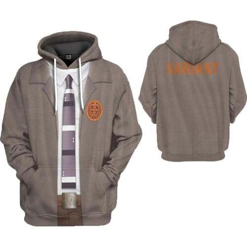 Anime Loki Cosplay Costume Hoodie 3D Printed Hooded Sweatshirt Men Women Casual Streetwear Pullover Halloween Party