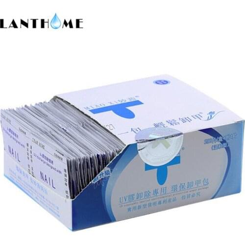 Lanthome Lint-free Nail Polish Remover Wipes
