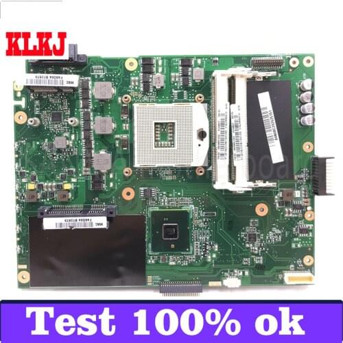 KLKJ K52F Laptop Motherboard For ASUS K52F X52N A52F K52 Test Original Mainboard PGA989 HM55