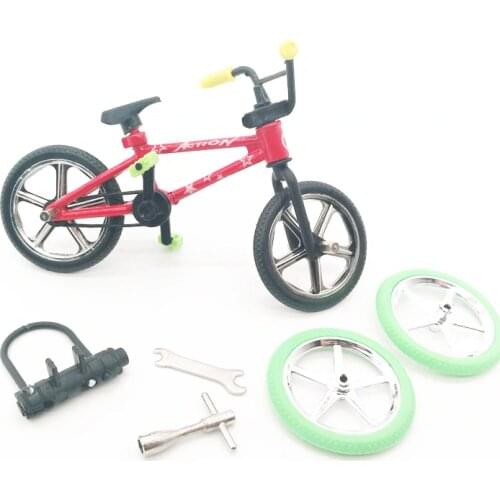1 Set Mini Finger Bicycle Tech-Deck Flick Trix Finger Bikes Toys BMX Model Bike Toys For Kids