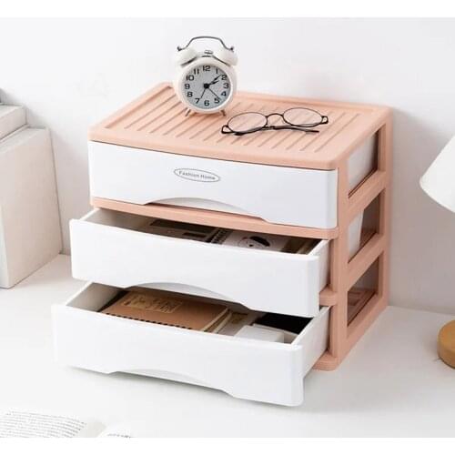 Desktop multifunctional sundries storage cabinet large drawer storage box office documents put A4 paper stationery storage cabin