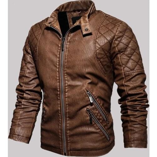 Tactical PU Leather Jacket Men Winter Fleece Warm Military Casual Leahter jackets Male Slim Fit Motorcycle Windbreaker Outwear