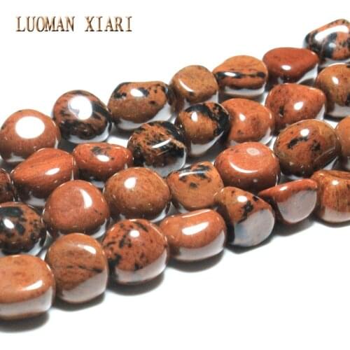 AAA+ Irregular Natural golden swan stone Stone Beads For Jewelry Making DIY Bracelet Necklace Material about 9-11mm Strand 15