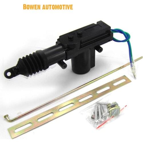 New Universal Car Central Door Lock Actuator Auto locking Motor Gun Type 2 wire Car Door Lock Actuator 2P Wire gun