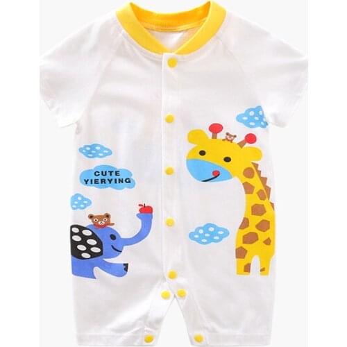 2020 New Baby Boy Clothes Newborn Boys Girls Clothing Baby rompers Baby Clothing Unisex Jumpsuit Infant Things Giraffe Costume
