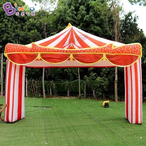 Personalized 3.8x4.8 Meters Inflatable Circus Arch For Decoration / Inflated Event Archway - BG-A1410-2