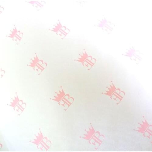 Custom printed logo gift tissue paper/moisture proof packing paper/packing tissue paper