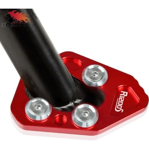 R 1200S R1200 S Motorcycle Kickstand Foot SideStand Extension Pad Support Plate Enlarge Stand For BMW R1200S 2006 2007 2008
