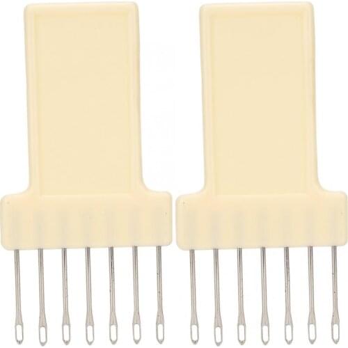 Sewing Accessories 2Pcs Knitting Machine Transfer Comb 7 Needles for KH260 KH230 KH270 SK151 SK155