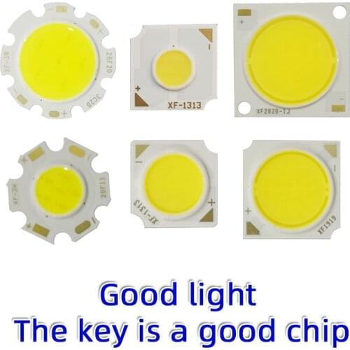 LED Source Chip Light Spotlight Downlight Lamps COB Light Bulb beads integrated surface chip board 3W5W7W10W12W15W18W20W30W50W