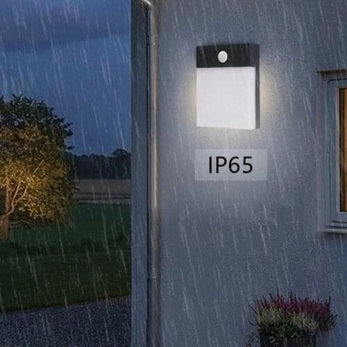 18W LED Wall Light Waterproof IP65 Porch Light Modern LED Wall Lamp Radar Motion Sensor Outdoor Courtyard Garden Light