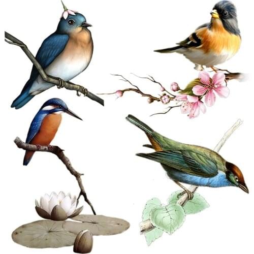 Three Ratels Flowers Wall Stickers