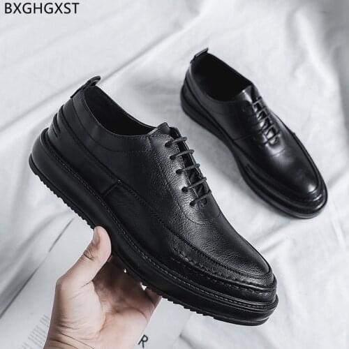 Patent Leather Shoes Men Classic Casual Business Shoes Men Oxford Elegant Shoes for Men Office 2021 Los Zapatos De Los Hombres