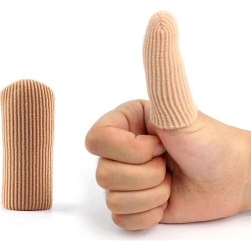 1piece Anti-Wrinkle Toe Separators Cover Fiber Thumb Sleeves Health Products Valgus Bunion Corrector Pain Relief Pedicure Tools
