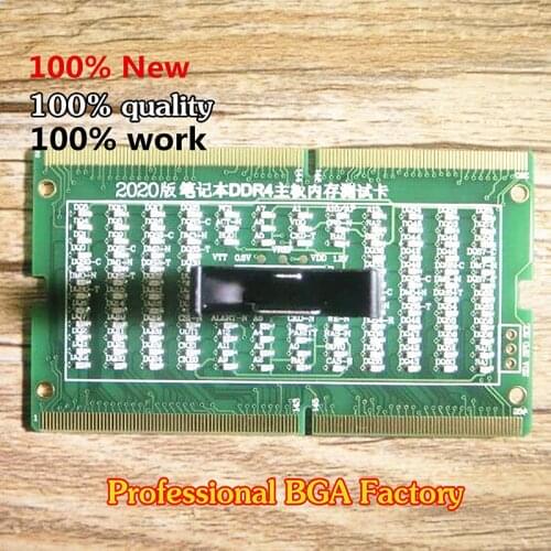 100% New DDR4 memory slot tester card with LED for laptop motherboard Notebook Laptop Good