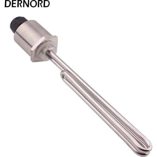 240v 2400w DN25 SUS304 Heating Element 1"BSP Electric Heater with Stainless Steel Cover for Brewery/distilling