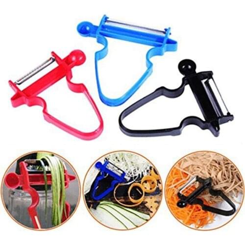 3pcs/set Kitchen creative multi-function paring knife grater pattern slicers vegetable plane Peeler Kitchen Gadgets Accessories