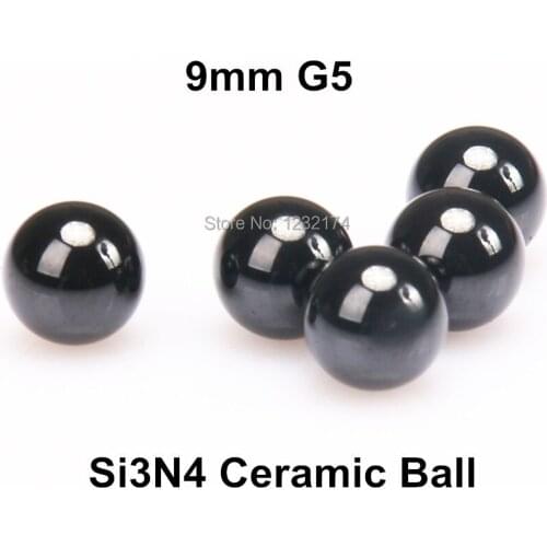9mm Silicon Nitride Ceramic Ball Si3N4 Grade G5 100PCS/Lot used in Bearing,Pump, Valve ball, linear slider 9mm ceramic ball
